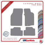 Mitsubishi FTO  1994-2004 Grey Luxury Velour Tailored Car Mats HITECH