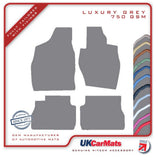 Mitsubishi Pinin 3dr 2000-2005 Grey Luxury Velour Tailored Car Mats HITECH