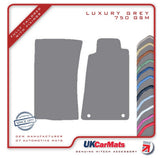 Mazda MX5 1998-2001 Grey Luxury Velour Tailored Car Mats HITECH