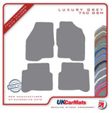 Mitsubishi Galant 2000-2003 Grey Luxury Velour Tailored Car Mats HITECH