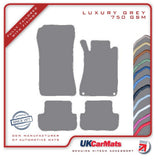Mercedes CLK (W209) Convertible / Coupe 2003-2009 Grey Luxury Velour Tailored Car Mats HITECH