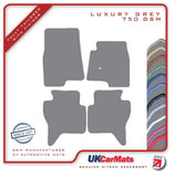 Mitsubishi Shogun LWB 2000-2007 Grey Luxury Velour Tailored Car Mats HITECH