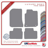 MG ZT / ZT-T 2001-2005 Grey Luxury Velour Tailored Car Mats HITECH