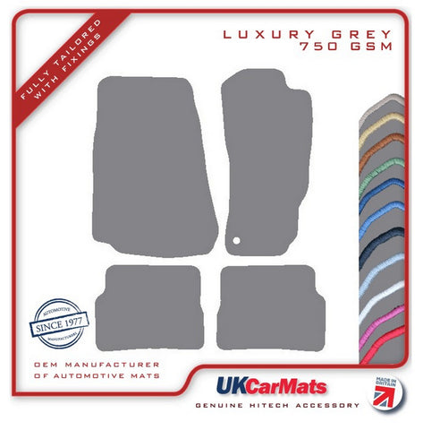 Mazda RX8 2004-2010 Grey Luxury Velour Tailored Car Mats HITECH