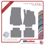 Mercedes B Class (W245) 2005-2011 Grey Luxury Velour Tailored Car Mats HITECH