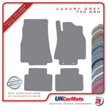 Mercedes A Class (W169) 2005-2012 Grey Luxury Velour Tailored Car Mats HITECH