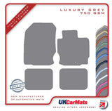 Mitsubishi CZC / Colt Convertible 2006-2009 Grey Luxury Velour Tailored Car Mats HITECH