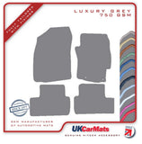 Mitsubishi Lancer Automatic 2008-2017 Grey Luxury Velour Tailored Car Mats HITECH