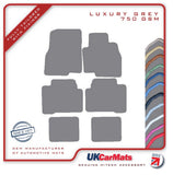 Mitsubishi Grandis 2004-2010 Grey Luxury Velour Tailored Car Mats HITECH