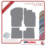 Mercedes GL Class (X164) 2006-2012 Grey Luxury Velour Tailored Car Mats HITECH