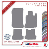 Mercedes C Class (W204) Coupe Automatic 2011-2015 Grey Luxury Velour Tailored Car Mats HITECH