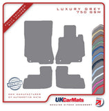 Mercedes CL (W216) Coupe 2006-2013 Grey Luxury Velour Tailored Car Mats HITECH