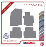 Mitsubishi Outlander Automatic 2012 onwards Grey Luxury Velour Tailored Car Mats HITECH