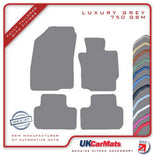 Mitsubishi ASX Automatic 2010 onwards Grey Luxury Velour Tailored Car Mats HITECH