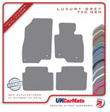 Mazda 6 Estate 2013 onwards Grey Luxury Velour Tailored Car Mats HITECH