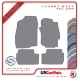 Mitsubishi Evo 10 Manual 2007-2016 Grey Luxury Velour Tailored Car Mats HITECH