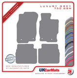 Mazda 6 2008-2012 Grey Luxury Velour Tailored Car Mats HITECH