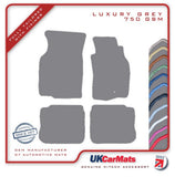 Mitsubishi Evo 6 1999-2001 Grey Luxury Velour Tailored Car Mats HITECH