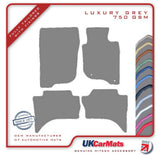 Mitsubishi L200 BARBARIAN 2015 onwards Grey Luxury Velour Tailored Car Mats HITECH