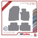 Mitsubishi Eclipse Cross Automatic 2017 onwards Grey Luxury Velour Tailored Car Mats HITECH