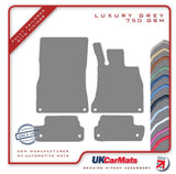 Mercedes S Class (C217) Coupe 2014 onwards Grey Luxury Velour Tailored Car Mats HITECH