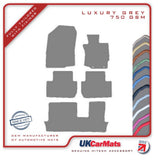 Mitsubishi Outlander Automatic MPV 2012 onwards Grey Luxury Velour Tailored Car Mats HITECH