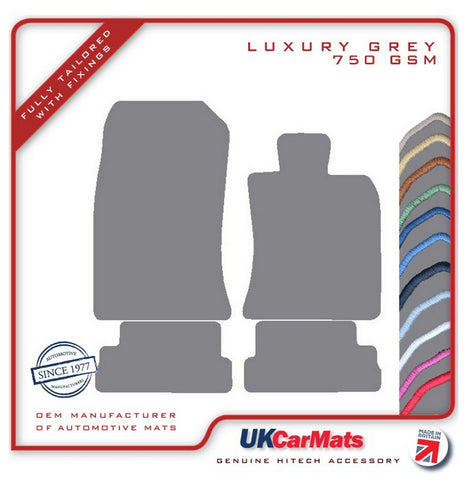 Mini Roadster R59 2012-2015 Grey Luxury Velour Tailored Car Mats HITECH
