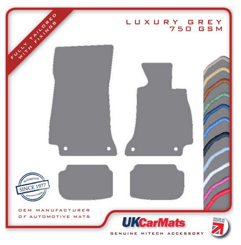 Mercedes E Class (C238) Coupe /  (A238) Convertible 2017 onwards Grey Luxury Velour Tailored Car Mats HITECH