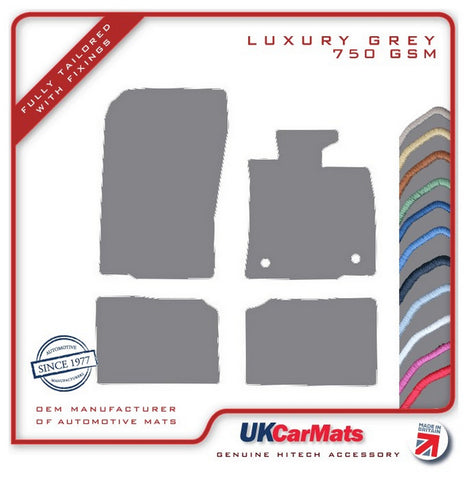 Mini Paceman R61 2013-2016 Grey Luxury Velour Tailored Car Mats HITECH