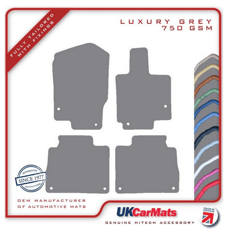 Mercedes GLE Class (W167) 2019 onwards Grey Luxury Velour Tailored Car Mats HITECH