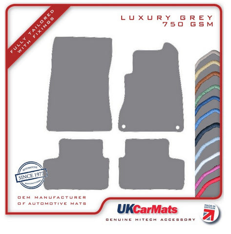 Mercedes B Class (W247) 2018 onwards Grey Luxury Velour Tailored Car Mats HITECH