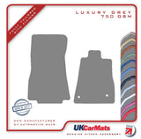 Mercedes SLS (C197 / R197) 2010-2015 Grey Luxury Velour Tailored Car Mats HITECH