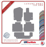 Mercedes GLE Class (W167) 7 Seater 2019 onwards Grey Luxury Velour Tailored Car Mats HITECH