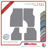 Nissan Sunny GTI-R  1993-1993 Grey Luxury Velour Tailored Car Mats HITECH