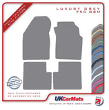 Nissan Almera 3 dr 1995-2000 Grey Luxury Velour Tailored Car Mats HITECH
