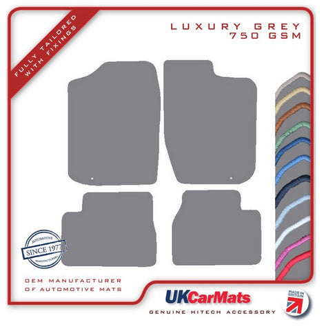 Nissan Figaro 1990-1992 Grey Luxury Velour Tailored Car Mats HITECH
