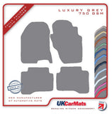Nissan X-Trail 2001-2007 Grey Luxury Velour Tailored Car Mats HITECH