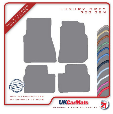 Nissan Skyline R32 1989-1993 Grey Luxury Velour Tailored Car Mats HITECH