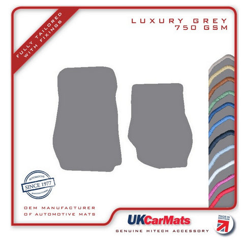 Nissan 350Z Convertible 2003-2009 Grey Luxury Velour Tailored Car Mats HITECH
