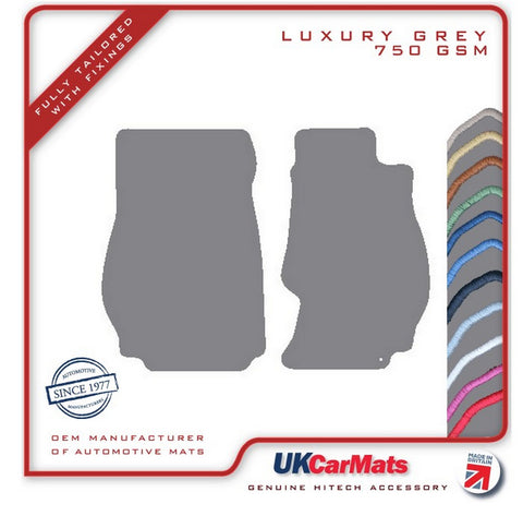 Nissan 350Z Coupe 2003-2009 Grey Luxury Velour Tailored Car Mats HITECH