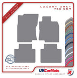 Nissan X-Trail 2014-2022 Grey Luxury Velour Tailored Car Mats HITECH