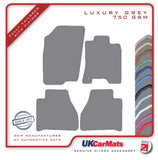 Nissan Navara NP300 2016 onwards Grey Luxury Velour Tailored Car Mats HITECH