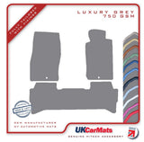 Nissan Patrol (Y61) 1997-2013 Grey Luxury Velour Tailored Car Mats HITECH