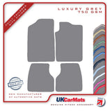 Peugeot 405 1988-1995 Grey Luxury Velour Tailored Car Mats HITECH