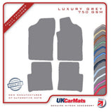 Peugeot 306 1993-2002 Grey Luxury Velour Tailored Car Mats HITECH