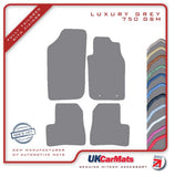 Peugeot 206 1998-2006 Grey Luxury Velour Tailored Car Mats HITECH