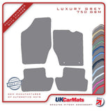 Peugeot 307 SW 2001-2006 Grey Luxury Velour Tailored Car Mats HITECH