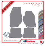 Peugeot 308 CC 2009 onwards Grey Luxury Velour Tailored Car Mats HITECH
