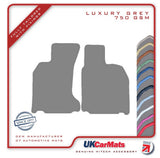 Porsche Boxster (987) With Bose Speakers In Passenger Footwell 2004-2012 Grey Luxury Velour Tailored Car Mats HITECH