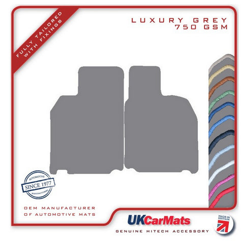 Porsche Cayman (987) 2006-2012 Grey Luxury Velour Tailored Car Mats HITECH